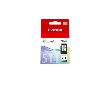 عبوة حبر طابعة canon 511 ملون