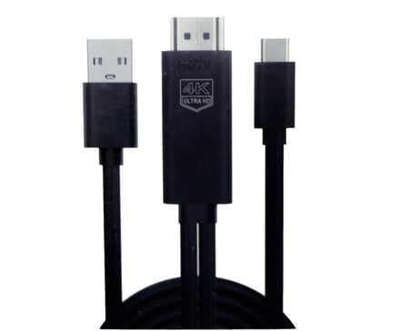 كيبل TYPE C محول إلى HDMI