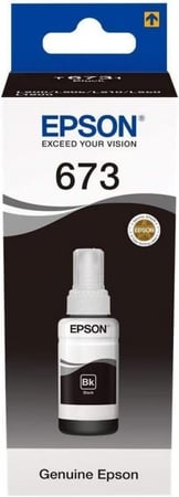 حبر سائل EPSON 673 لون أسود