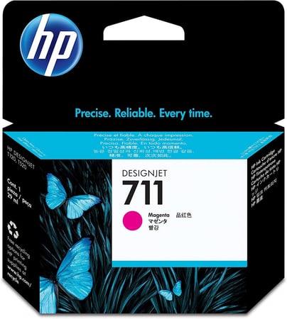 حبر سائل HP 711 لون أرجواني