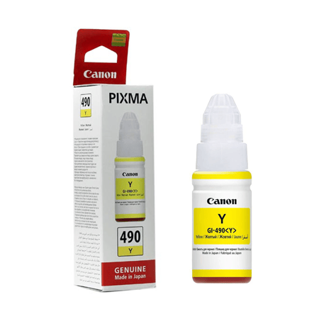 حبر سائل CANON PIXMA 490 لون أصفر