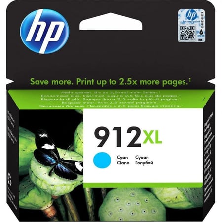 حبر سائل HP 912 XL لون أزرق