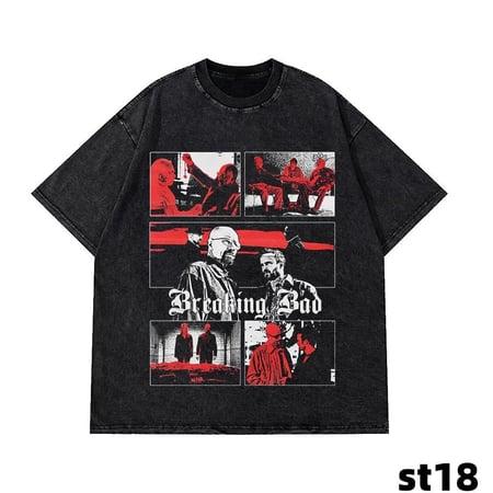 تيشيرت اوفرسايز برينكج باد breaking bad