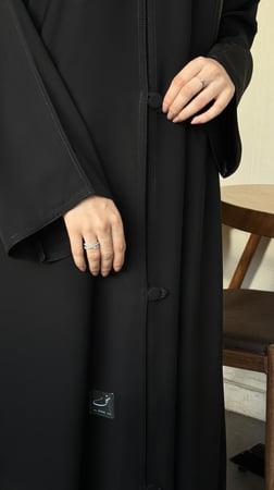 عباية لينا عباية عملية +طرحة + نقابA1
