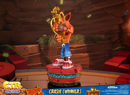 مجسم كراش - Crash Team Racing Nitro-Fueled Statue Crash (Winner)