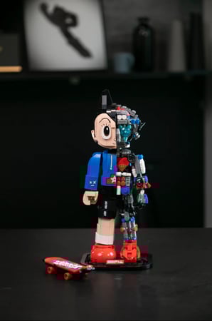 لعبة تركيب استروبوي-Astro boy building toy