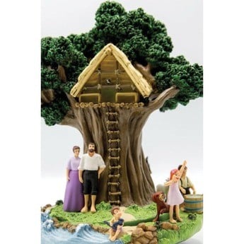 مجسم فلونة متحرك  مضئ و يصدر اغنية الكرتون