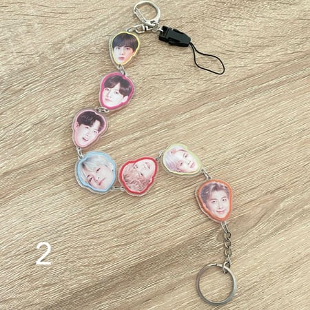 تعليقة بي تي اس طويلة - BTS keychain