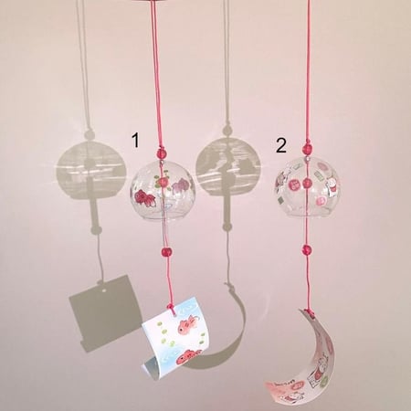 فورين تعليقة زجاج - Furin wind chime