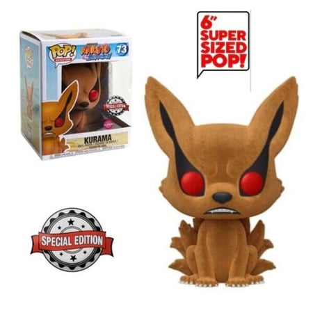 فنكو بوب كوراما  kurama flocked  funko pop 6 inch special edition