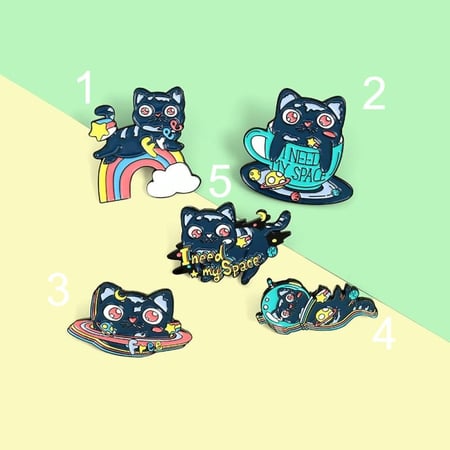 Cat pin-بروش قطط