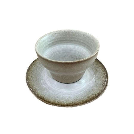 كوب سيراميك مع صحن - Ceramic cup with saucer