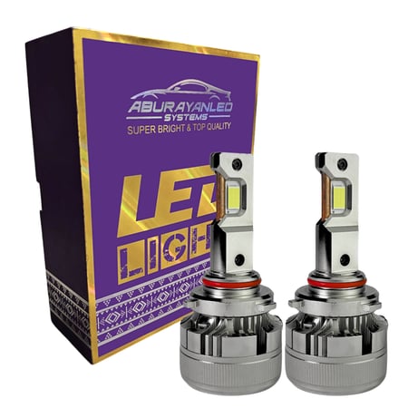 لمبات ليد مقاس 9005 بقوة 17000LM 140W لون 5700K ابيض صافي