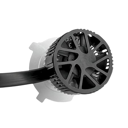 لمبات ليد مقاس H7 بقوة 12000LM 110W لون 5500K ابيض شمسي