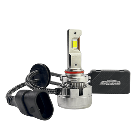 لمبات ليد مقاس 9005 بقوة 17000LM 140W لون 5700K ابيض صافي