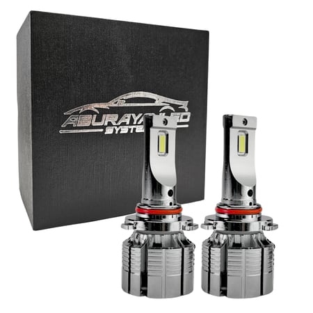 لمبات ليد مقاس 9005/9006 بقوة 9000LM 70W متوفر بلونين ابيض وكريمي