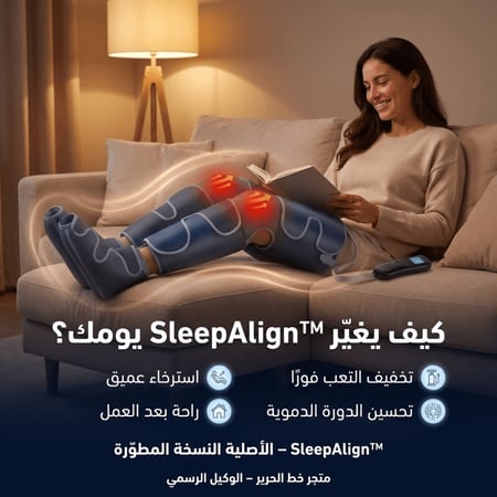 SleepAlign™ – جهاز المساج الهوائي المتكامل للساقين – الأصلية النسخة المطوّرة