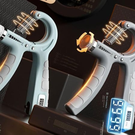 جهاز لتمرين اليدين بشاشة رقمي وبمستويات مختلفة