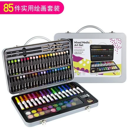 مجموعة لوحات مونتمارتر 174، صندوق هدايا، ألوان مائية، قلم تلوين، فرشاة تلوين، صندوق أدوات فنية