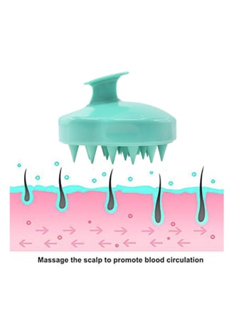 فرشاة تدليك الشعر
