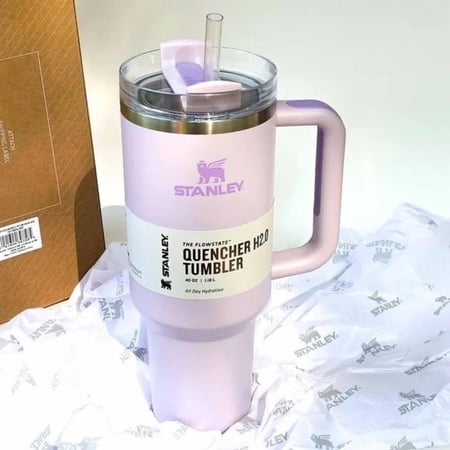 Purple stanley mug