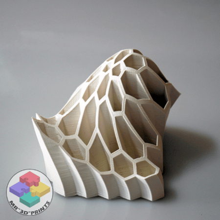 حاملة أقلام عصرية على شكل خلية