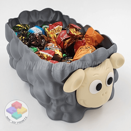 صحن تقديم حلوى على شكل (خروف)