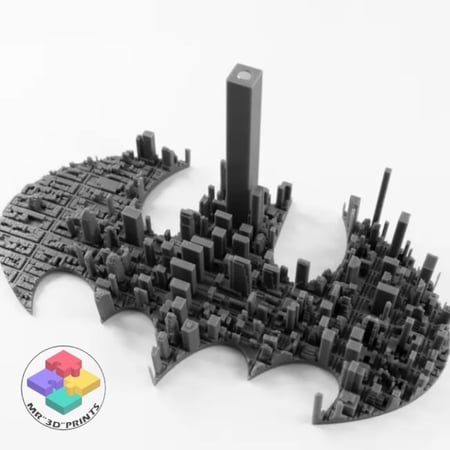 طائرة باتمان ومدينة غوثام