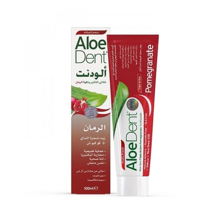 الودنت معجون أسنان ثلاثي التأثير بنكهة الرمان - 100 مل