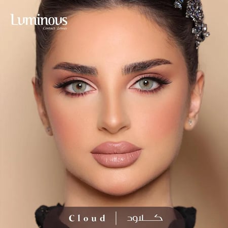 لومينوس عدسات لاصقة ملونة شهرية - كلاود