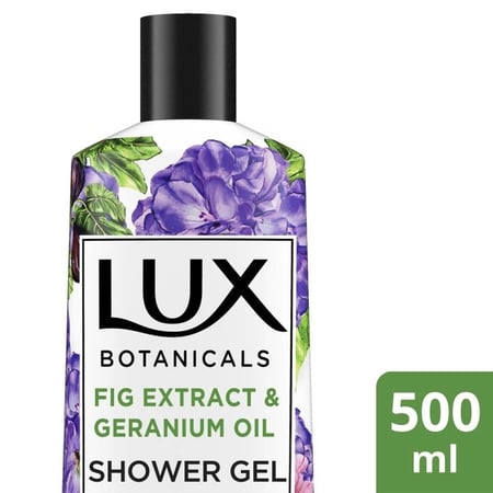 لوكس بشرة متجددة سائل استحمام بخلاصة التين وزيت الجيرانيوم - 500 مل