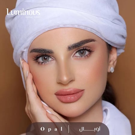 لومينوس عدسات لاصقة ملونة شهرية – أوبال