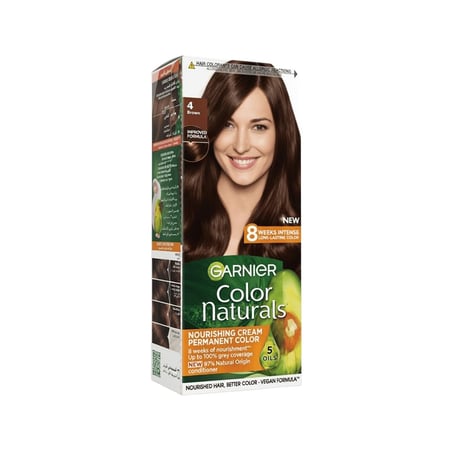غارنييه كولور ناتشورالز صبغة شعر - بني 4