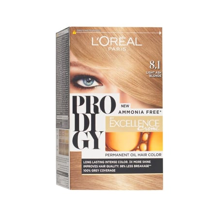 لوريال باريس بروديجي صبغة شعر - أشقر رمادي فاتح 8.1