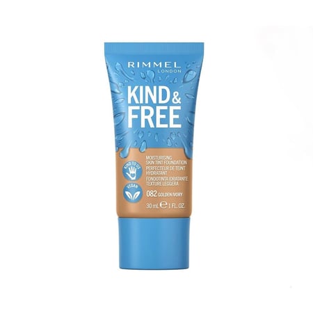 ريميل لندن كريم أساس كايند آند فري سكين تينت 082 جولدن إيفوري - 30 مل