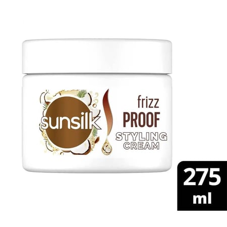 صانسيلك كريم لتصفيف الشعر بزيت جوز الهند - 275 مل