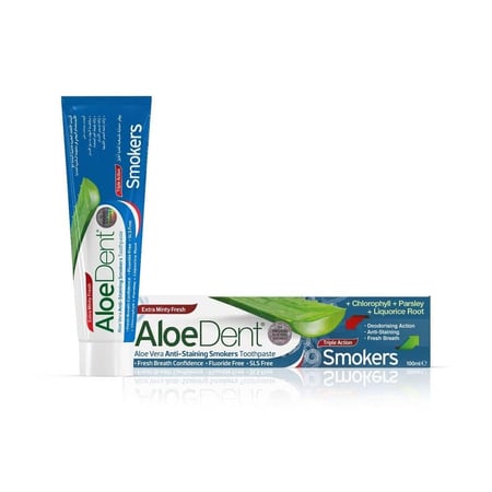 الودنت معجون أسنان للمدخنين مضاد للتصبغات بخلاصة الصبار - 100 مل