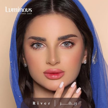 لومينوس عدسات لاصقة ملونة شهرية – ريفير