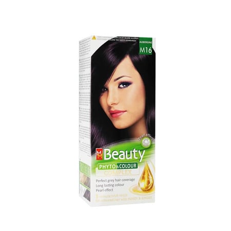 ام ام بيوتي صبغة شعر كومبليكس - باذنجان M16
