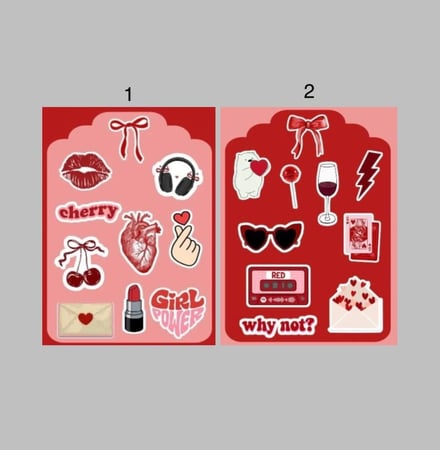 #ستيكرات red