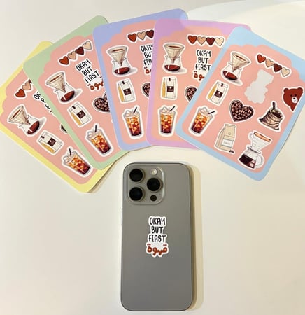 #ستيكرات قهوة