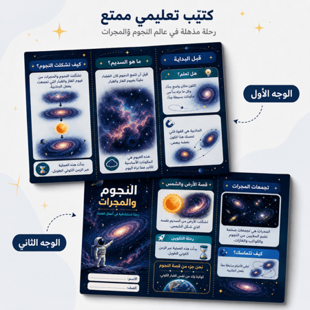 مطوية النجوم و المجرات