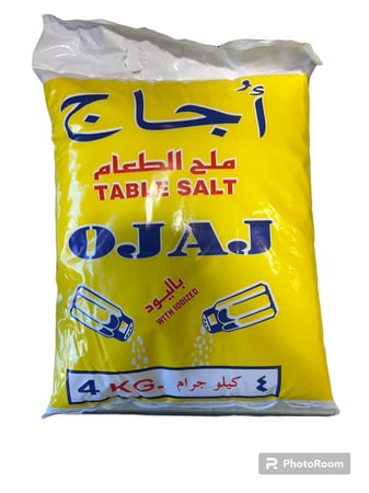 ملح OJAJ ناعم ونقي عالي الجودة مثالي للطبخ والمخبوزات اليومية