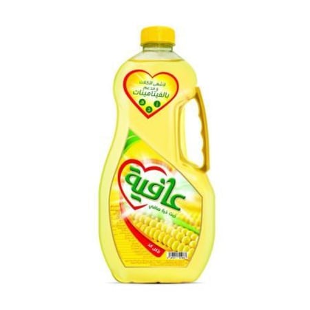 عبوة زيت عافية الذرة النقي زيت نباتي صحي وخفيف للطهي