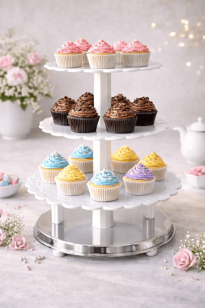 قاعدة ثلاث أدوار بلاستيك Plastic Three-Storey Base