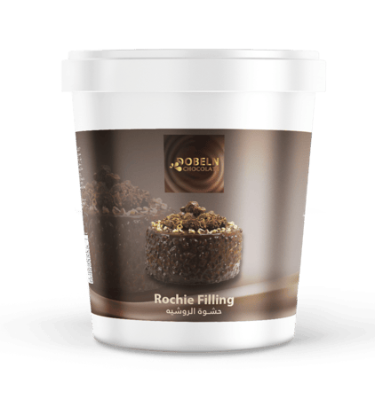 عبوة حشوة دوبلن روشيه كريمية بنكهة الشوكولاتة والبندق مثالية للكيك