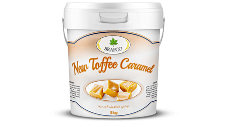 حشوة توفي كراميل برافكو 5 كجم حشوة كريمية غنية مناسبة للكيك والحلويات