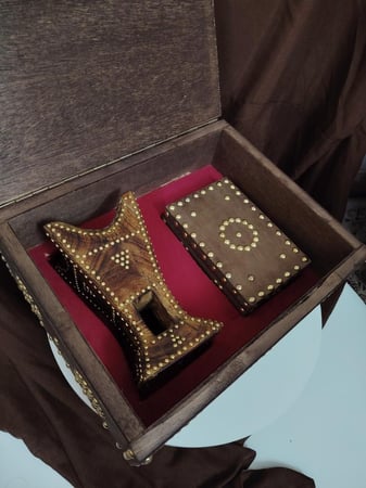 مباخر حائلية صناعة يدوية تفصيل خاص 20سم