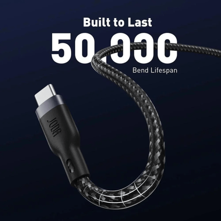 سلك شحن جودا Type-C 240W بطول 2 متر - شحن سريع وأداء عالي