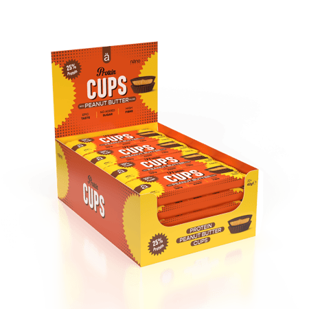 زبدة الفول السوداني البروتين نانو Cups